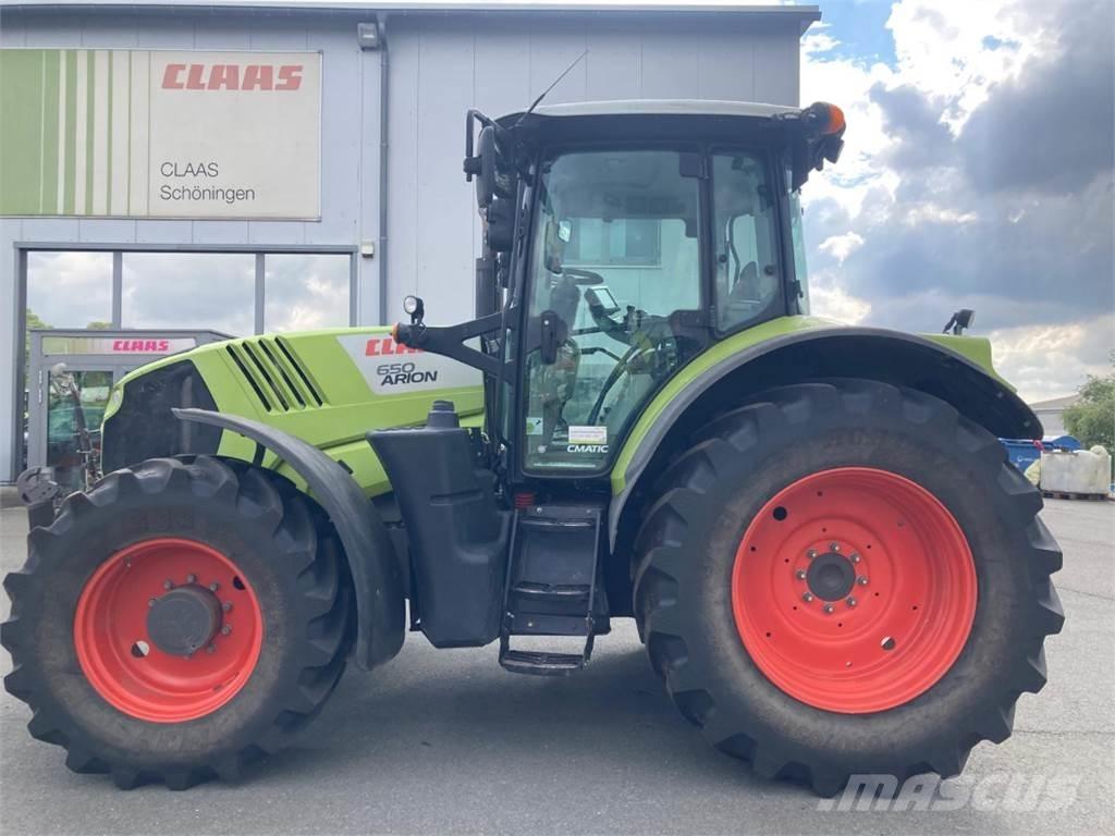 CLAAS ARION 650 Traktorer
