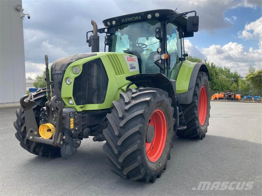 CLAAS ARION 650 Traktorer