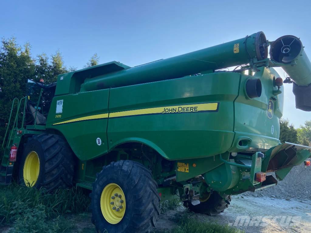 John Deere S 670 i Skördetröskor