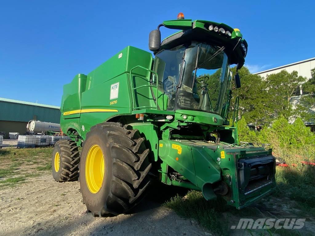 John Deere S 670 i Skördetröskor