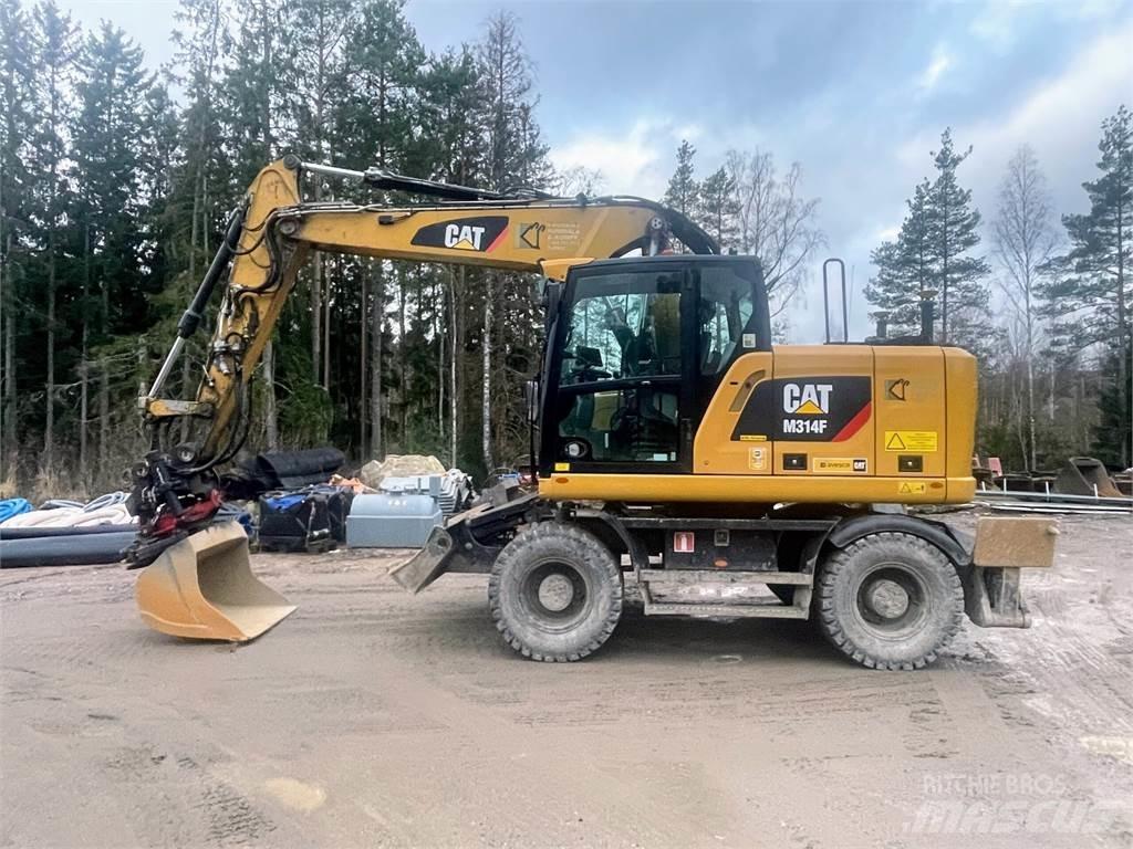 CAT M 314 F Hjulgrävare