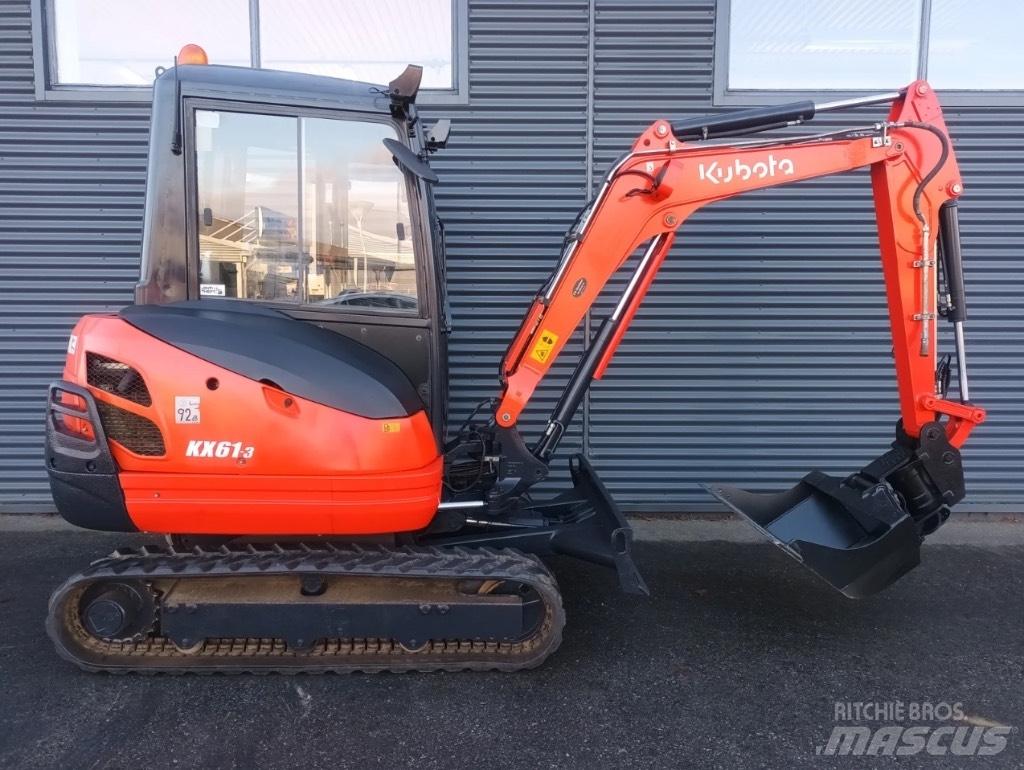 Kubota kx61-3 Minigrävare < 7t