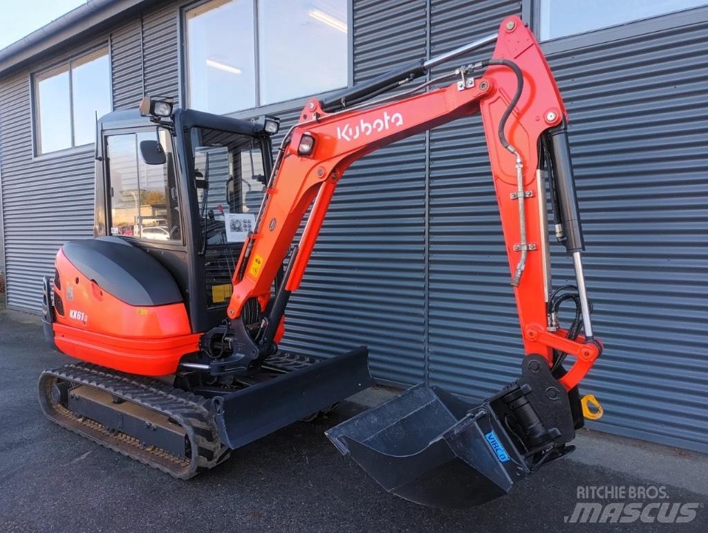 Kubota kx61-3 Minigrävare < 7t