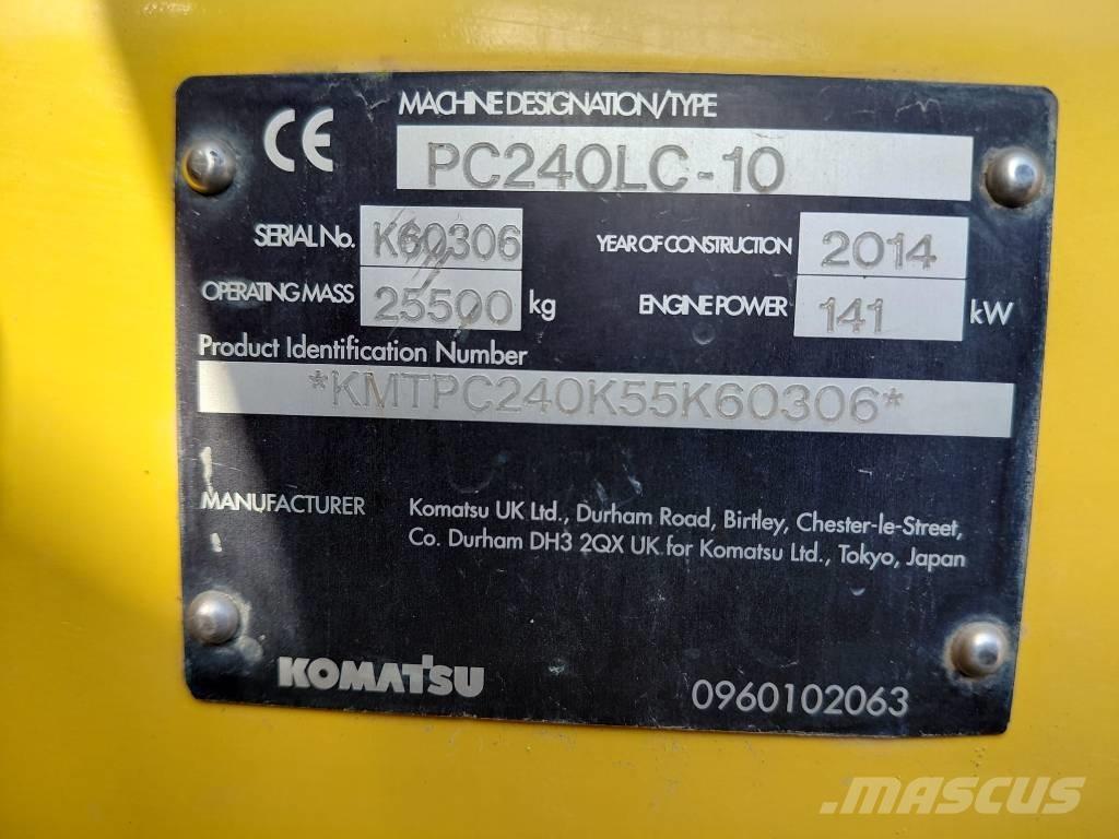 Komatsu PC 240 LC-10 Bandgrävare
