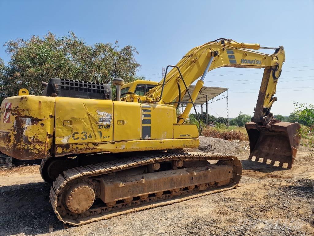 Komatsu PC 340 LC Bandgrävare