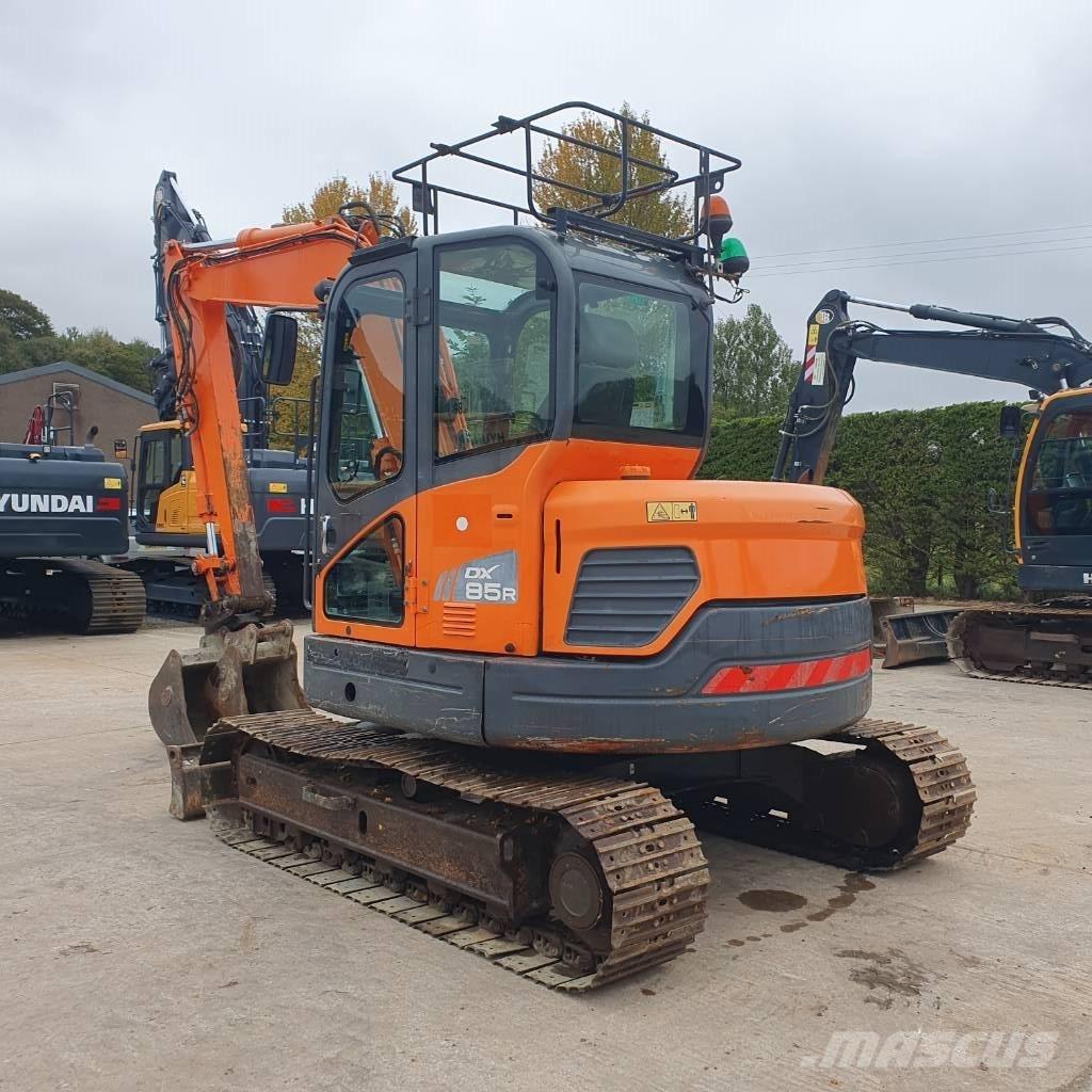 Doosan DX 85 R-3 Midigrävmaskiner 7t - 12t