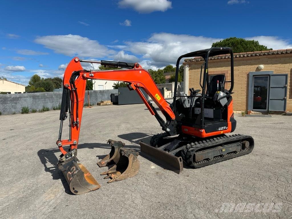 Kubota U 27-4 Minigrävare < 7t