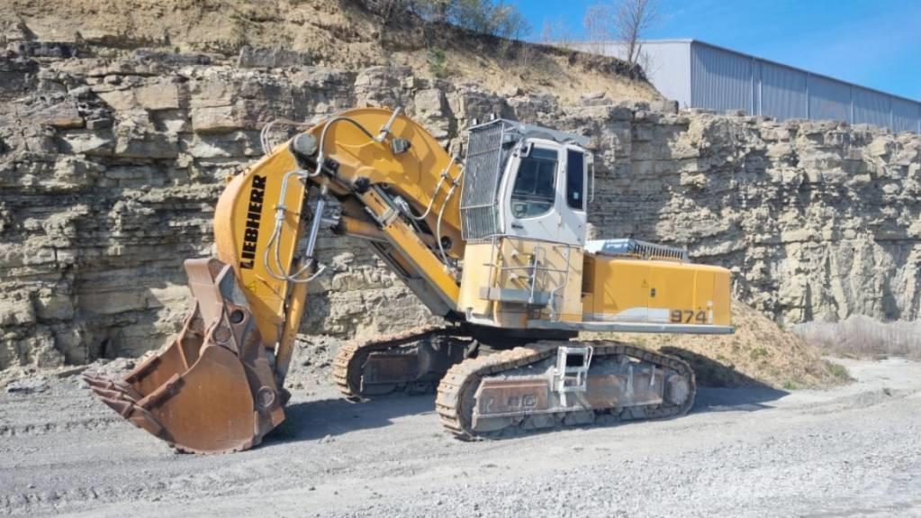 Liebherr R 974 C Bandgrävare