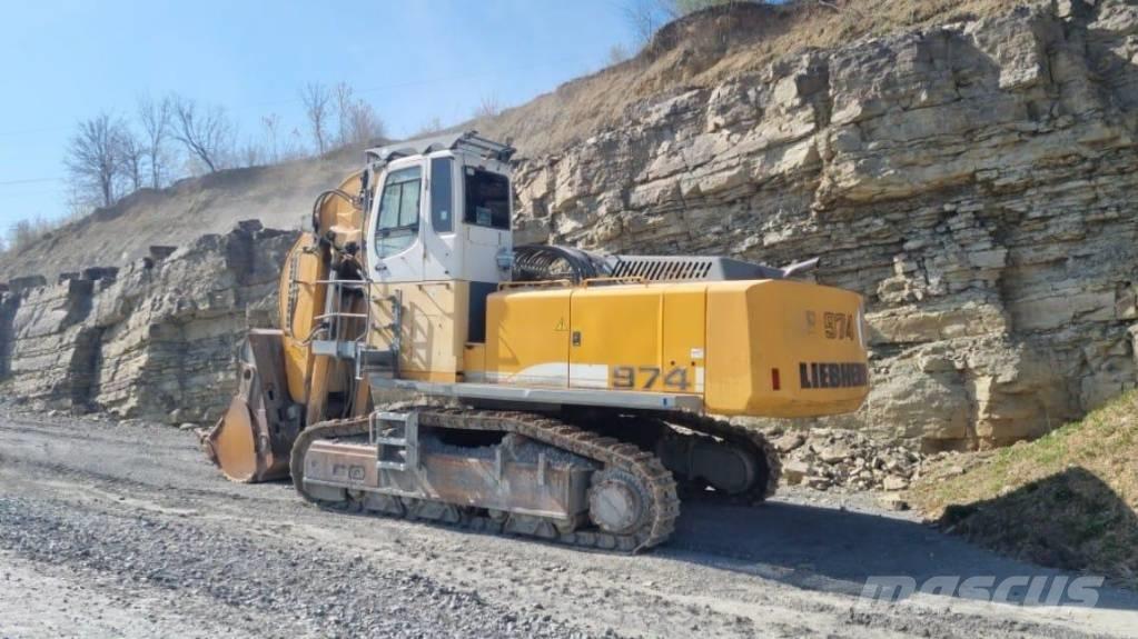 Liebherr R 974 C Bandgrävare