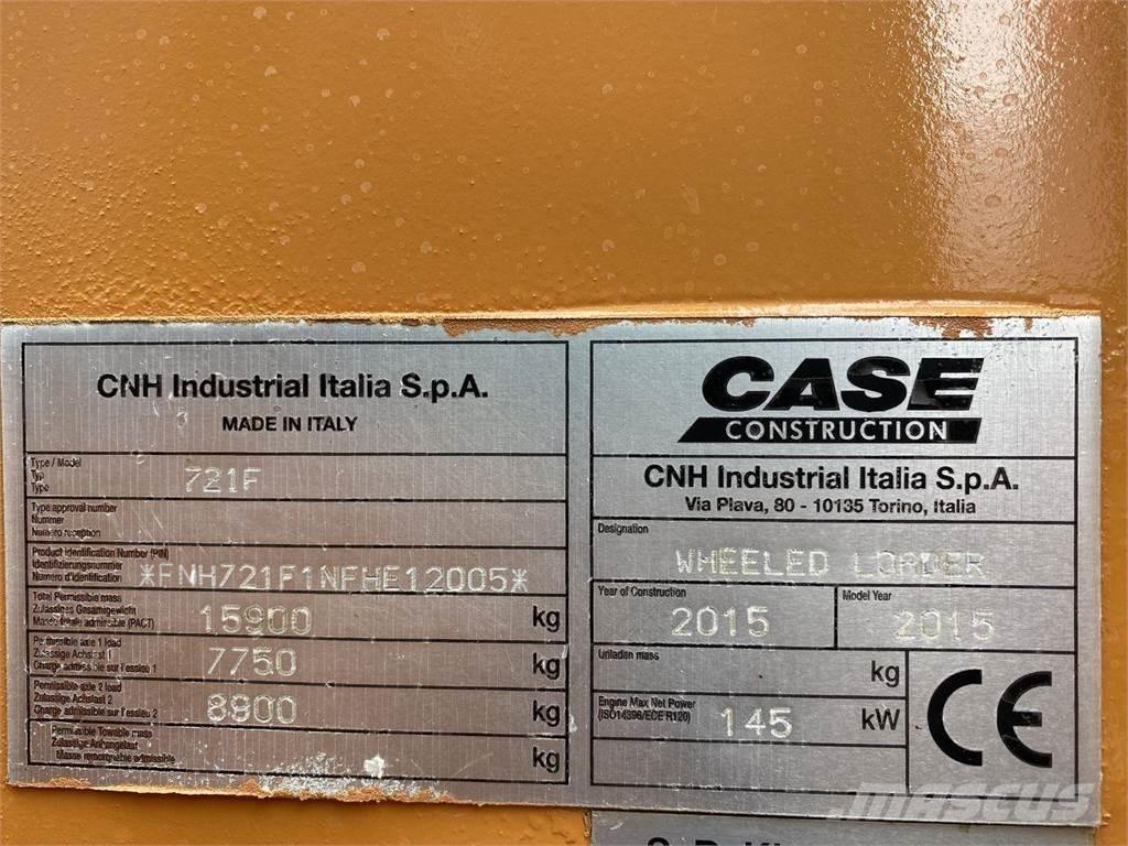 CASE 721F Hjullastare