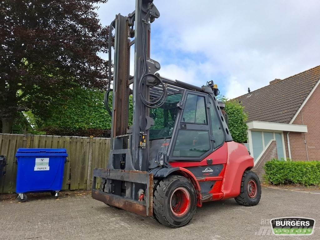 Linde H80D Dieselmotviktstruckar