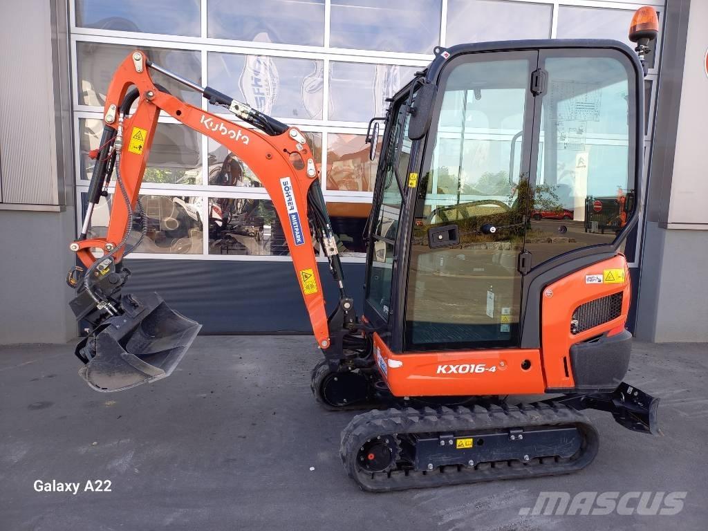 Kubota KX016-4 | MS01 Minigrävare < 7t
