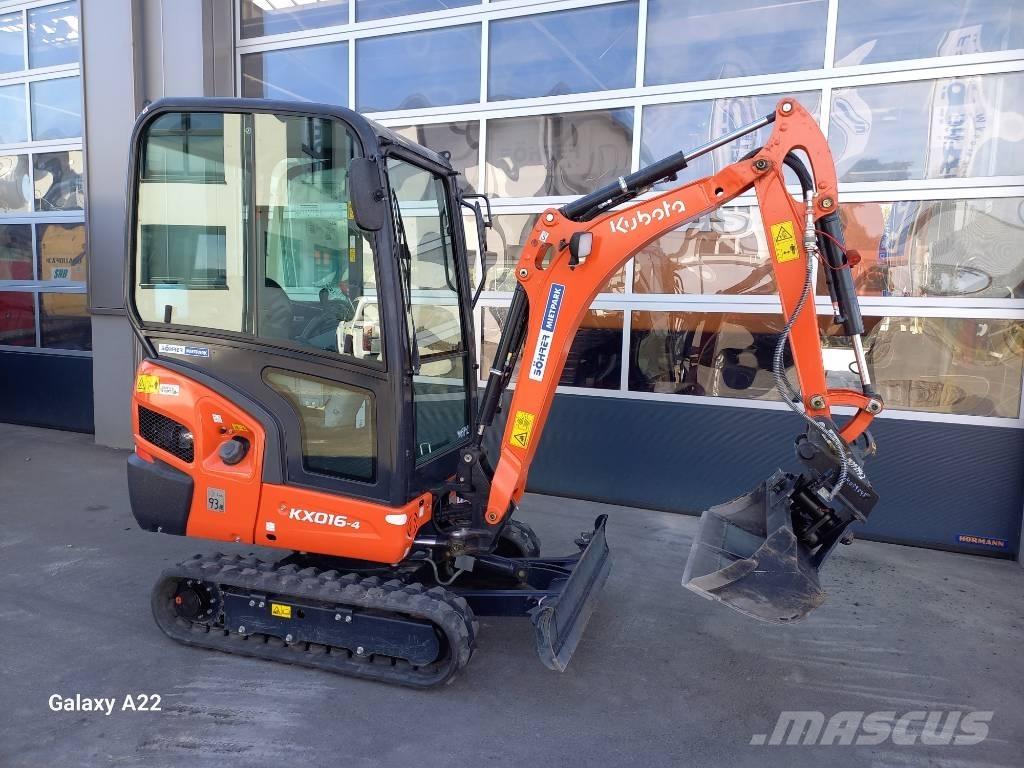 Kubota KX016-4 | MS01 Minigrävare < 7t
