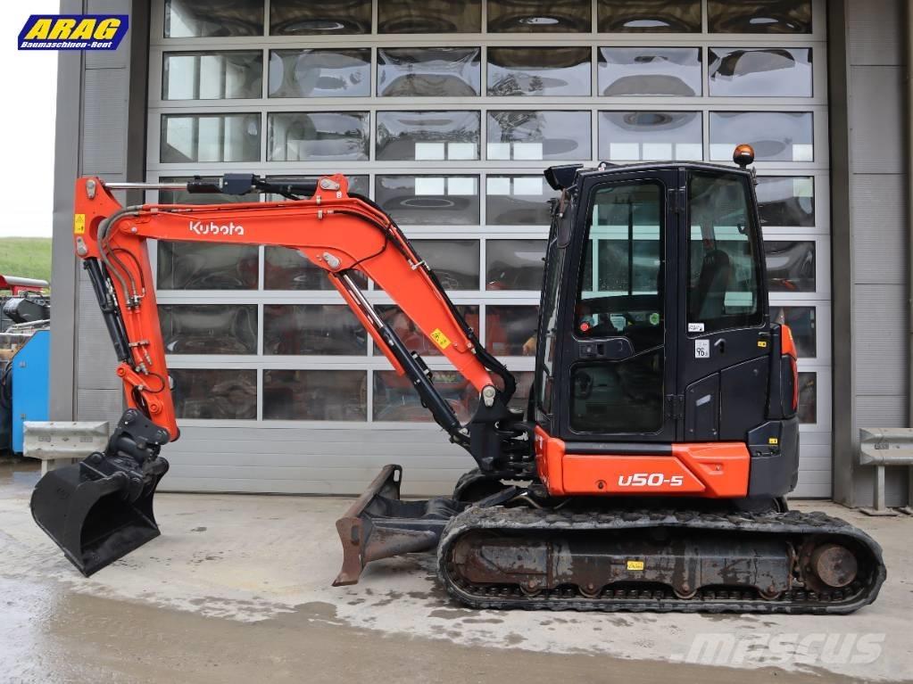 Kubota U 50-5 Minigrävare < 7t