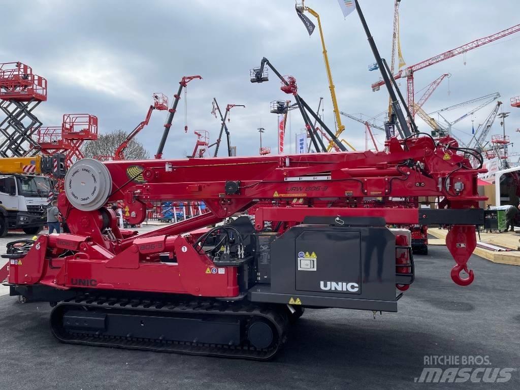 Unic URW-806-3 Bangående Kranar