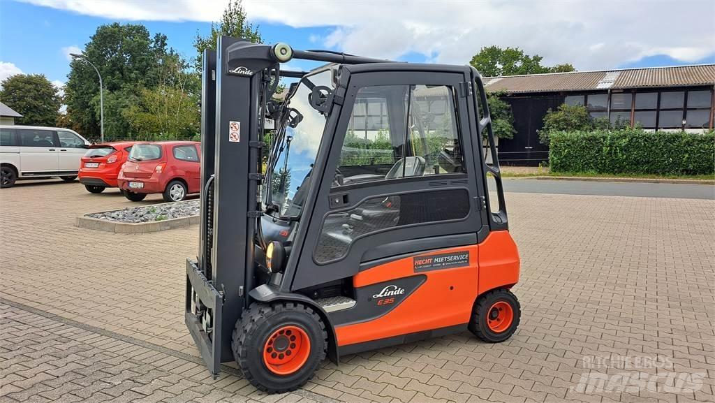 Linde E35L Elmotviktstruckar