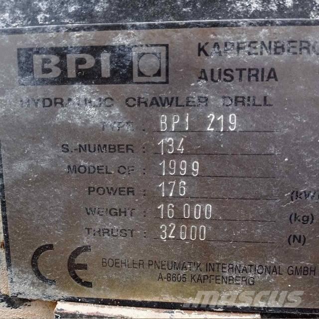 Böhler BPI 219 Tunga borr