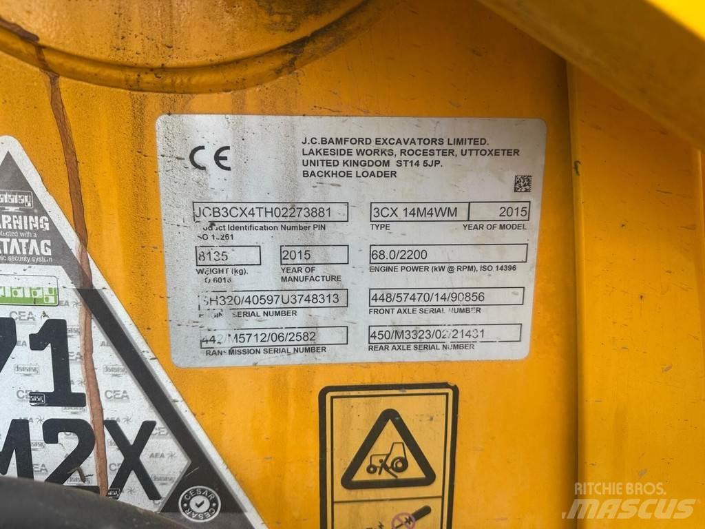JCB 3CX 14M4WM Grävlastare