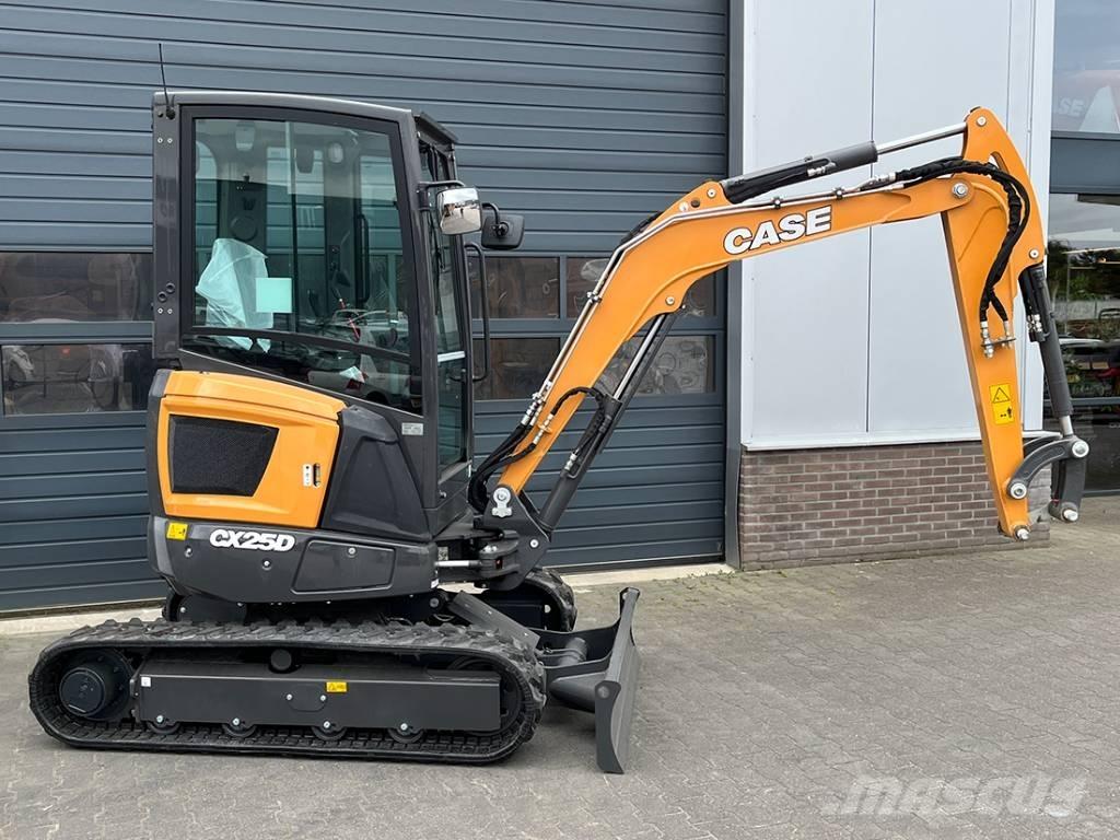 CASE CX 25 D Minigrävare < 7t