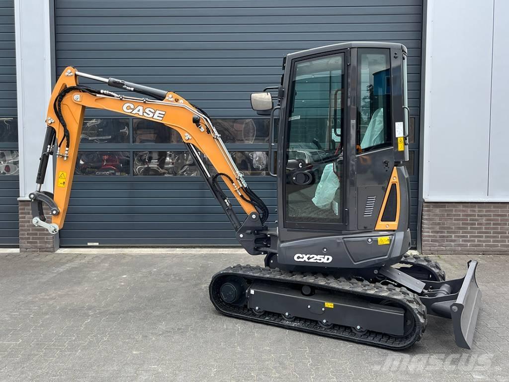 CASE CX 25 D Minigrävare < 7t