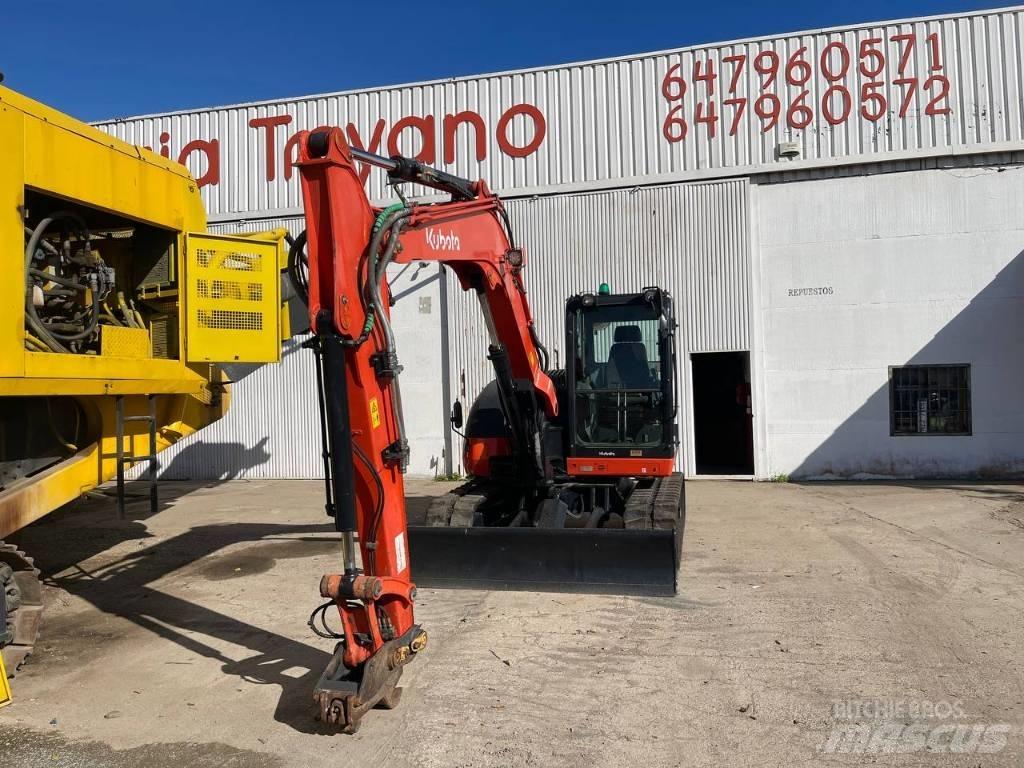 Kubota KX 080-4 Midigrävmaskiner 7t - 12t