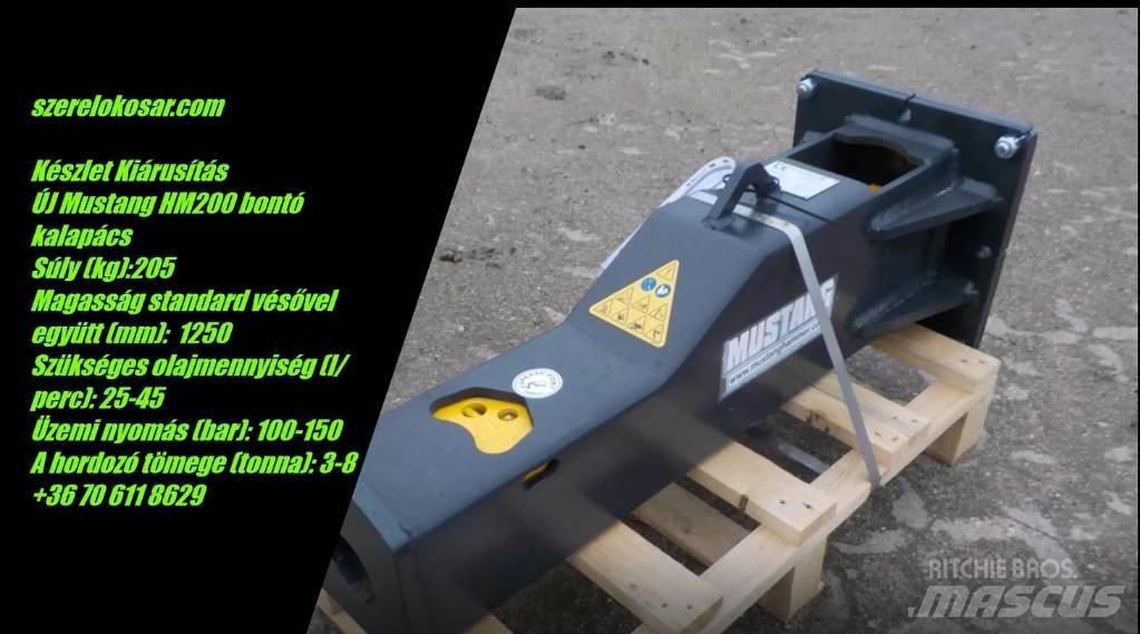 Hammer mustang hm200 Hydraulhammare