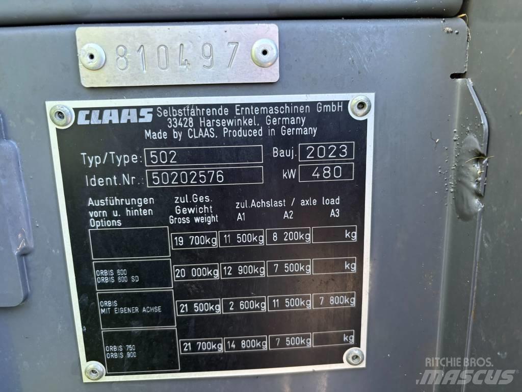 CLAAS Jaguar 960 4WD Självgående fälthackar