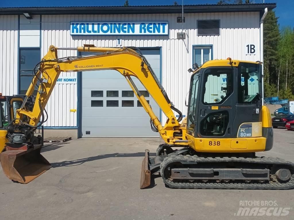 Komatsu PC 80 MR-3 Midigrävmaskiner 7t - 12t