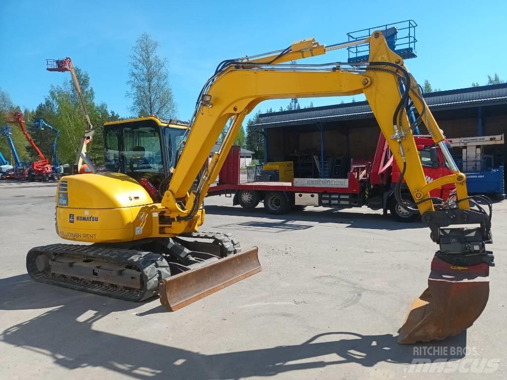 Komatsu PC 80 MR-3 Midigrävmaskiner 7t - 12t