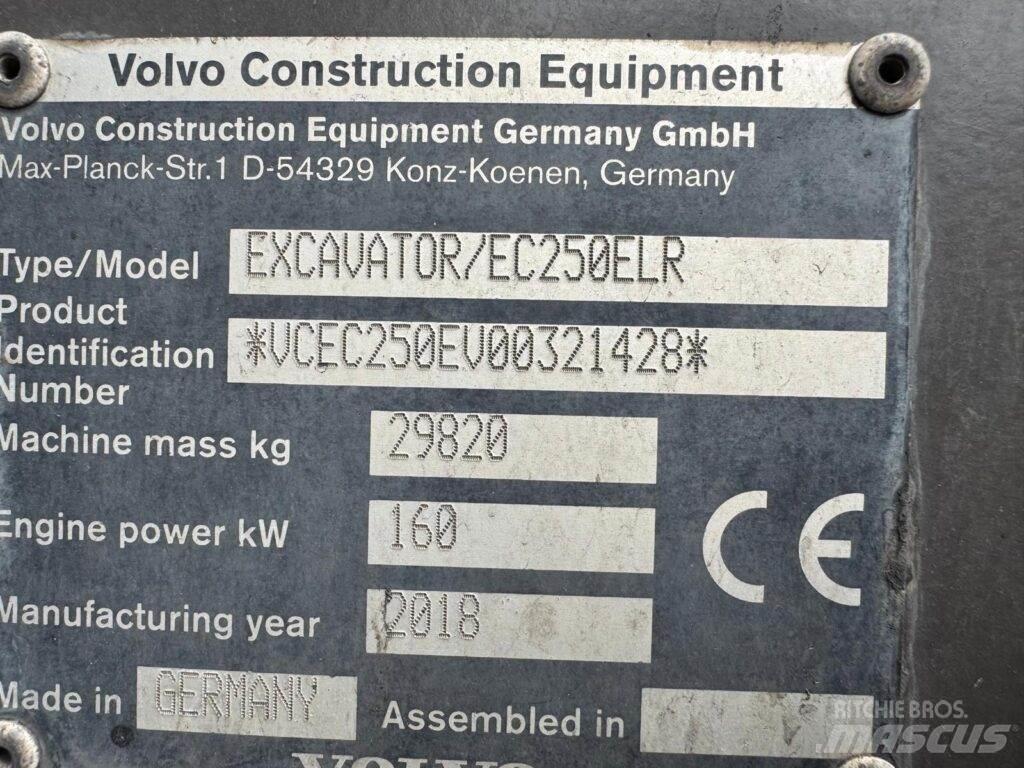 Volvo EC250ELR Bandgrävare