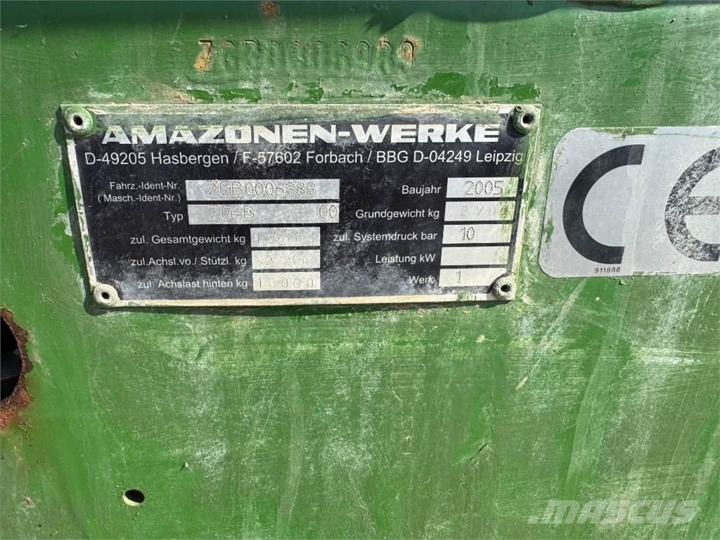 Amazone ZG-B 8200 Mineralgödselspridare