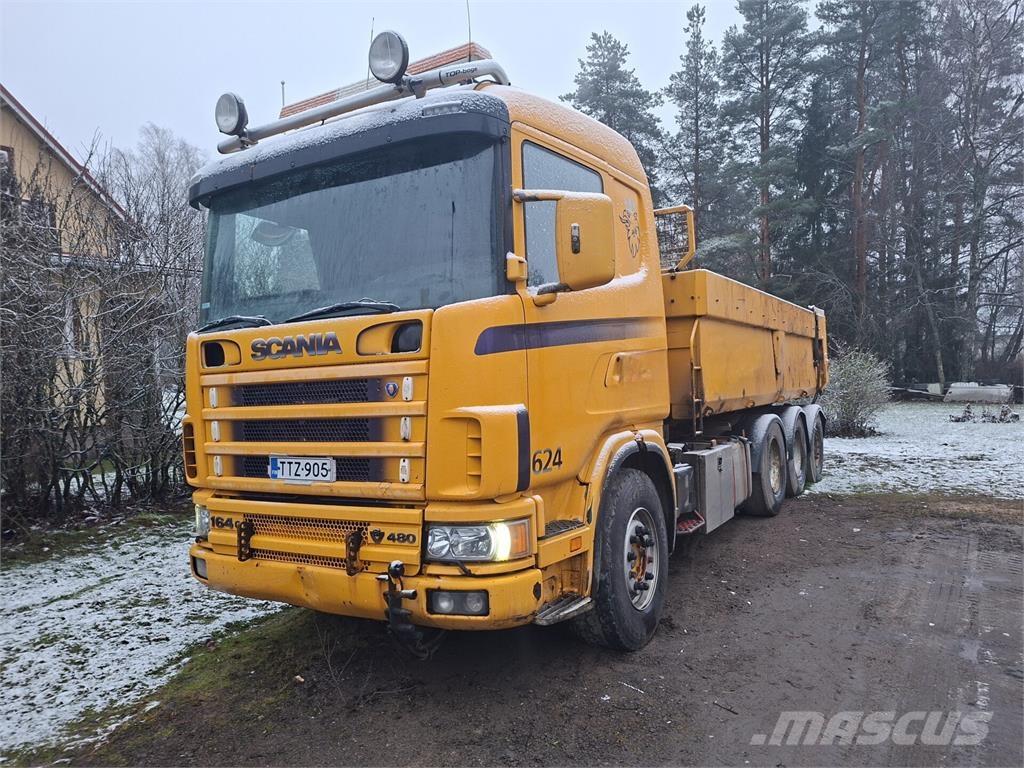 Scania R164 Tippbilar