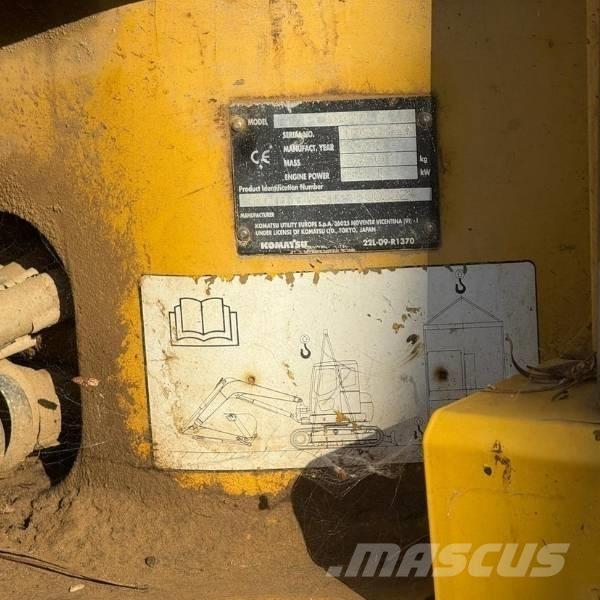 Komatsu PC88MR Midigrävmaskiner 7t - 12t