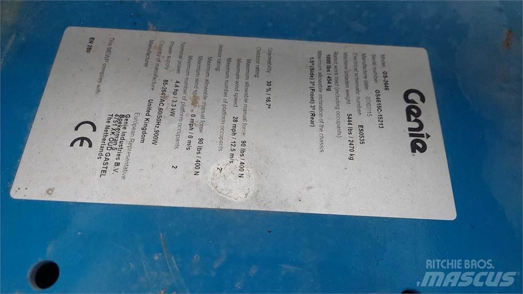 Genie GS2646 Saxliftar