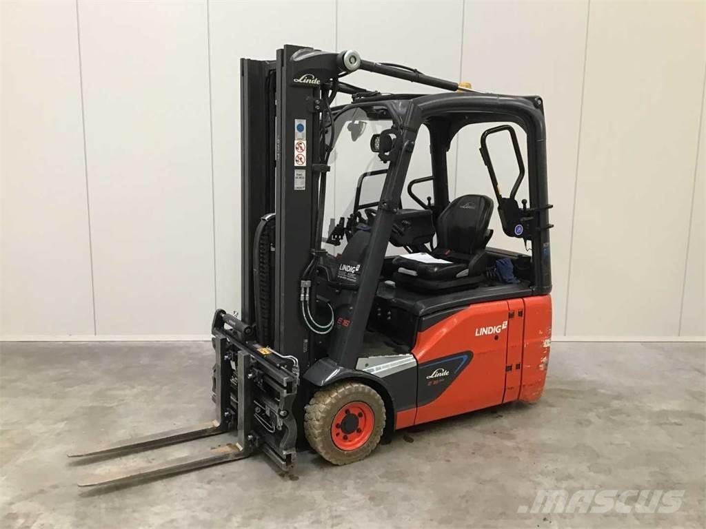 Linde E16 ION Elmotviktstruckar