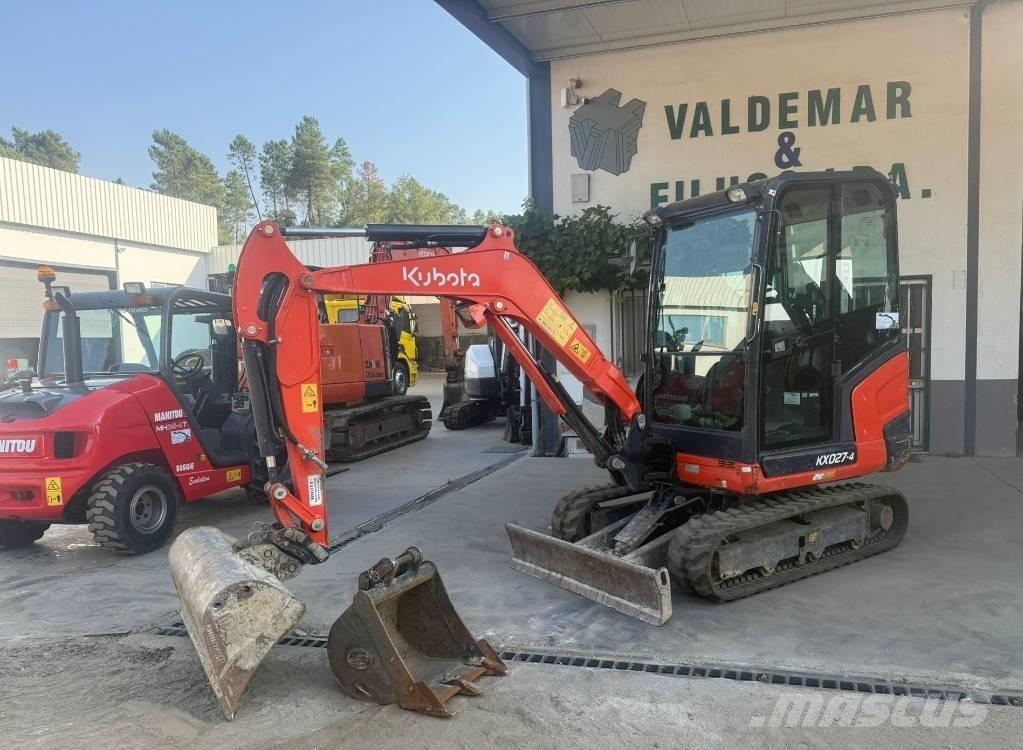 Kubota KX 027-4 Minigrävare < 7t