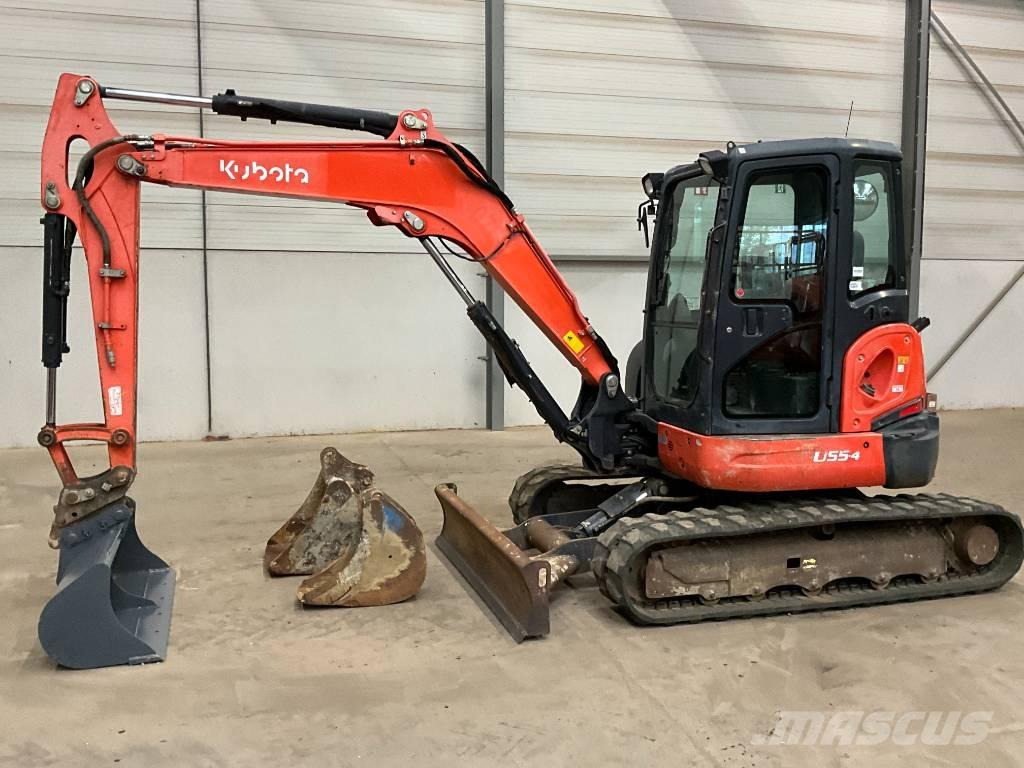 Kubota U 55-4 Minigrävare < 7t