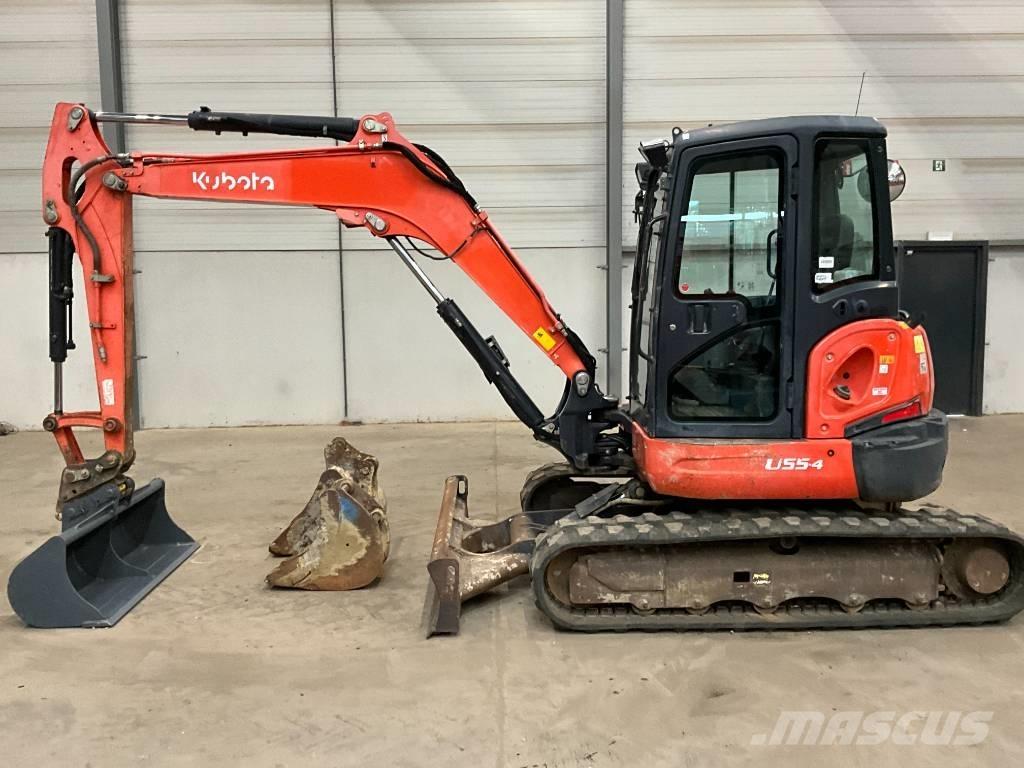 Kubota U 55-4 Minigrävare < 7t