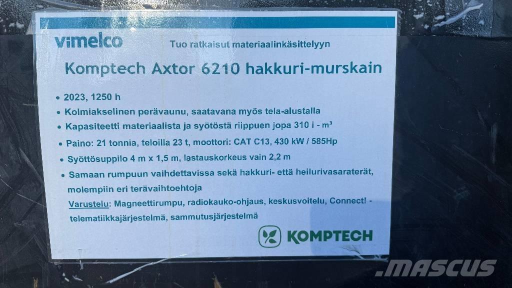 Komptech Axtor 6210 Flishuggar