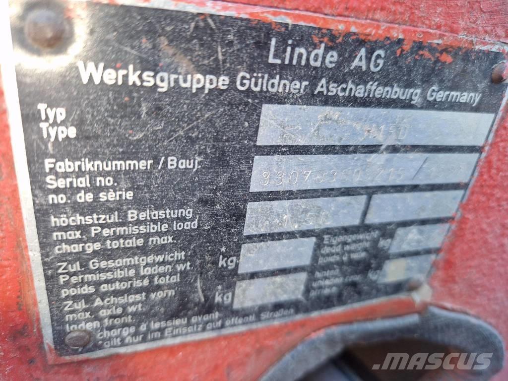 Linde H 15 D Dieselmotviktstruckar