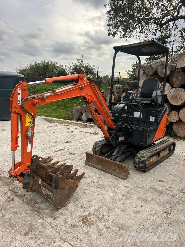 Hitachi ZX 17 U-2 Minigrävare < 7t