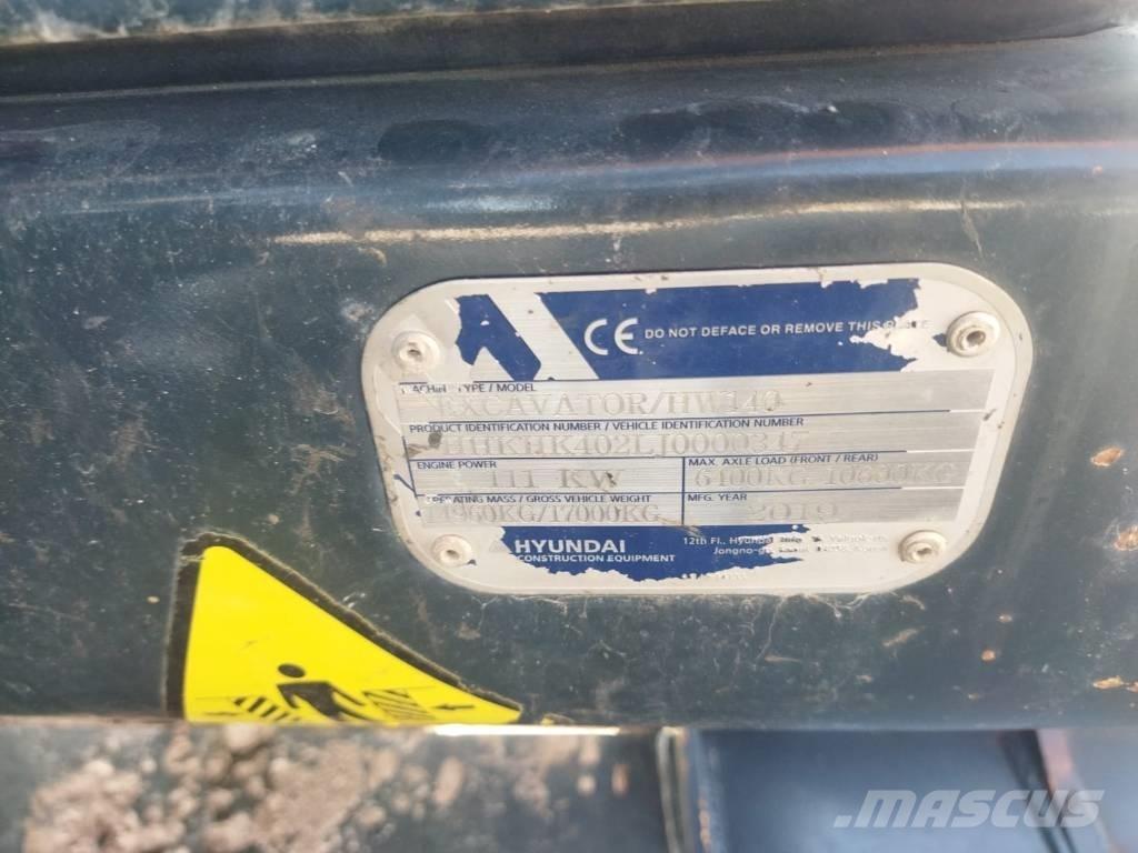 Hyundai HW 140 A Hjulgrävare