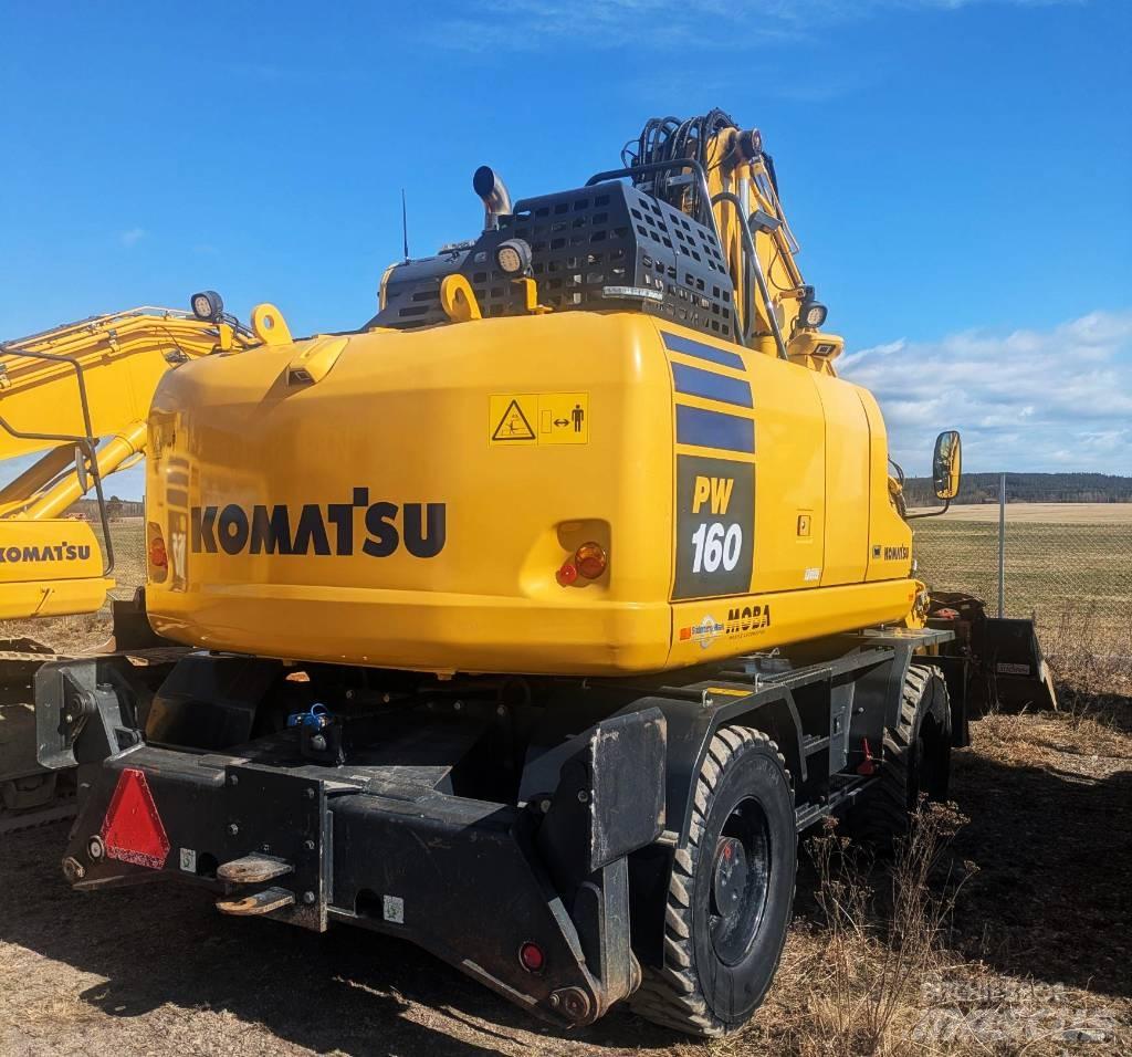 Komatsu PW160-11 Hjulgrävare