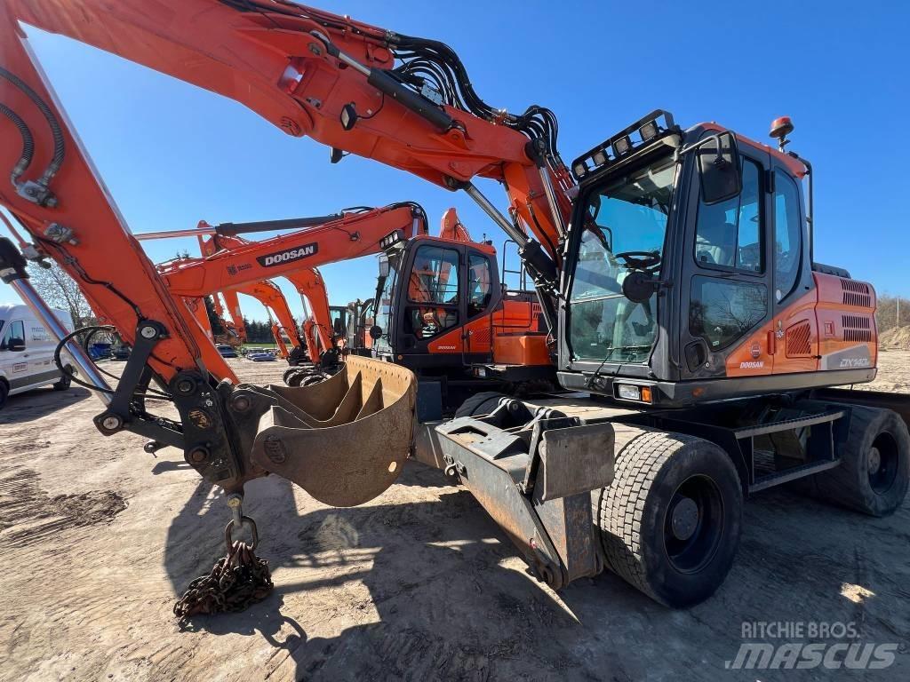 Doosan DX140W-5 Hjulgrävare