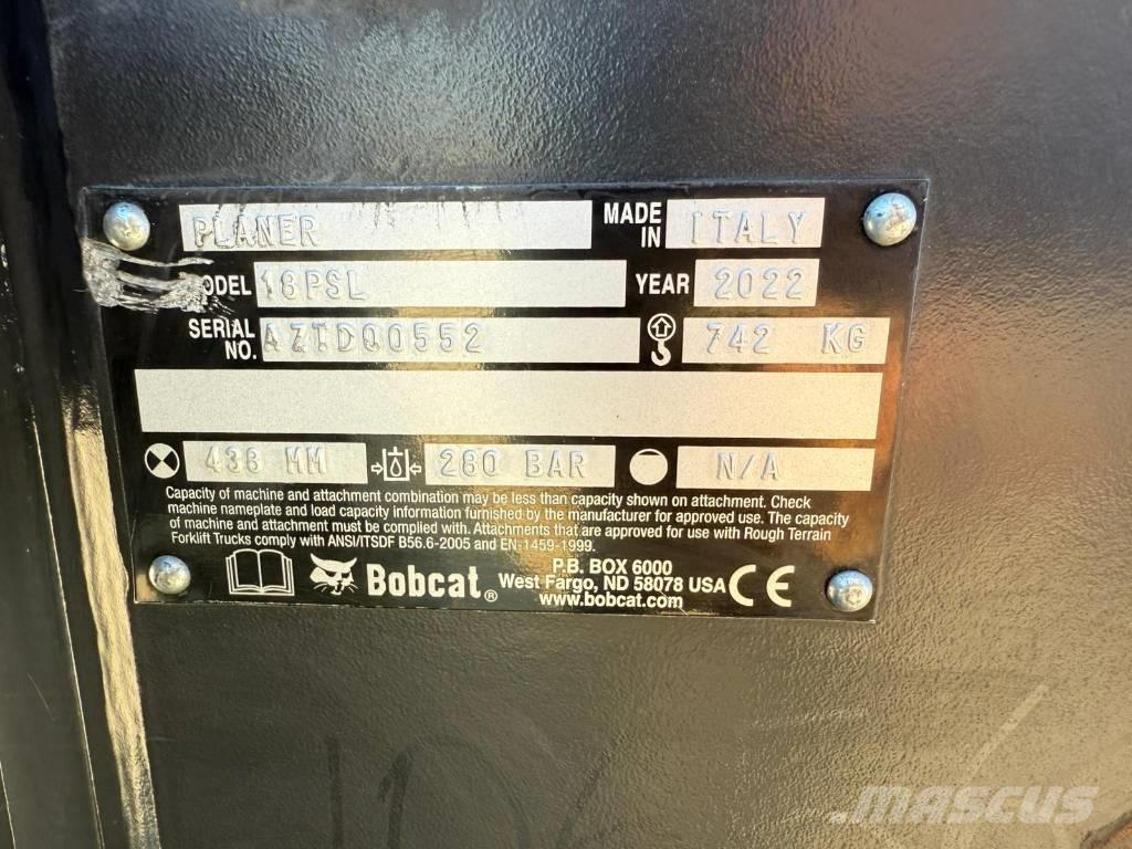 Bobcat 18 PSL Övriga