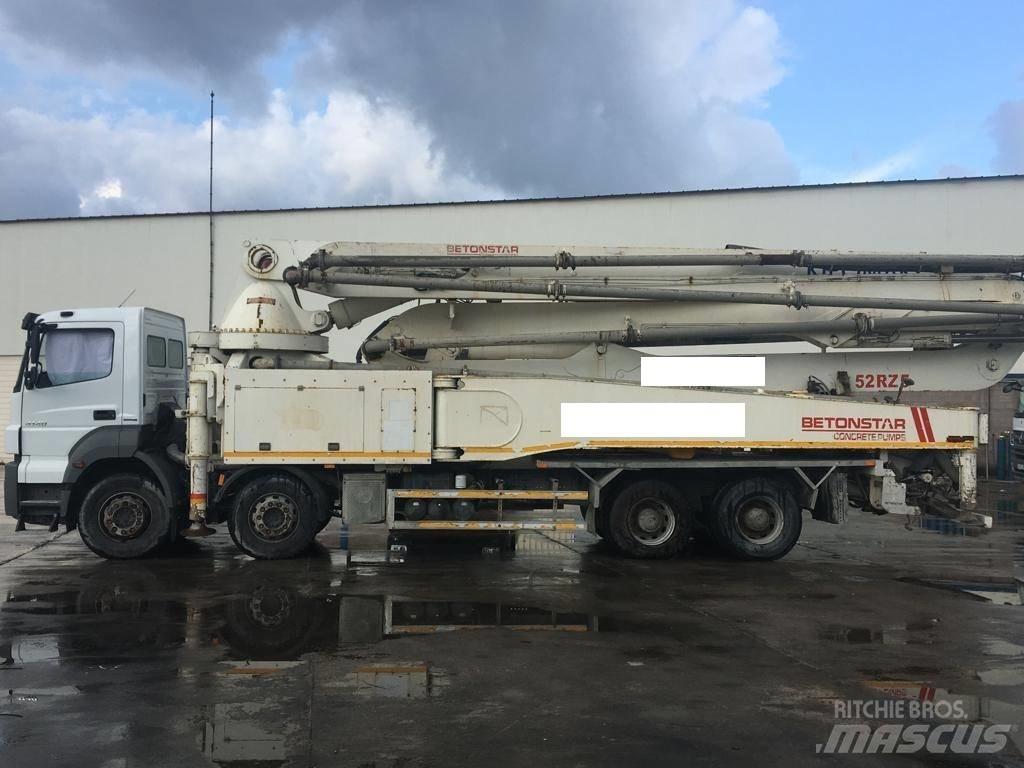 Betonstar 52M-5RZ Lastbilar med betongpump
