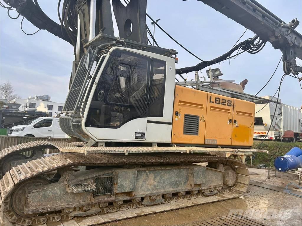 Liebherr LB 28 Pålningsriggar