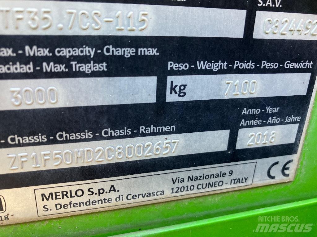 Merlo 35.7 CS Redskapsbärare för lantbruk