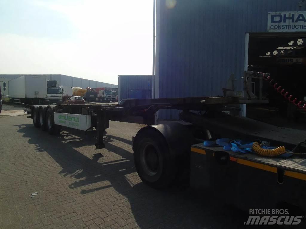 Pacton 3 AXLE Containertrailer