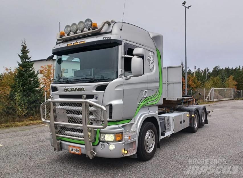 Scania R480 6x2 Växelflak-/Containerbilar